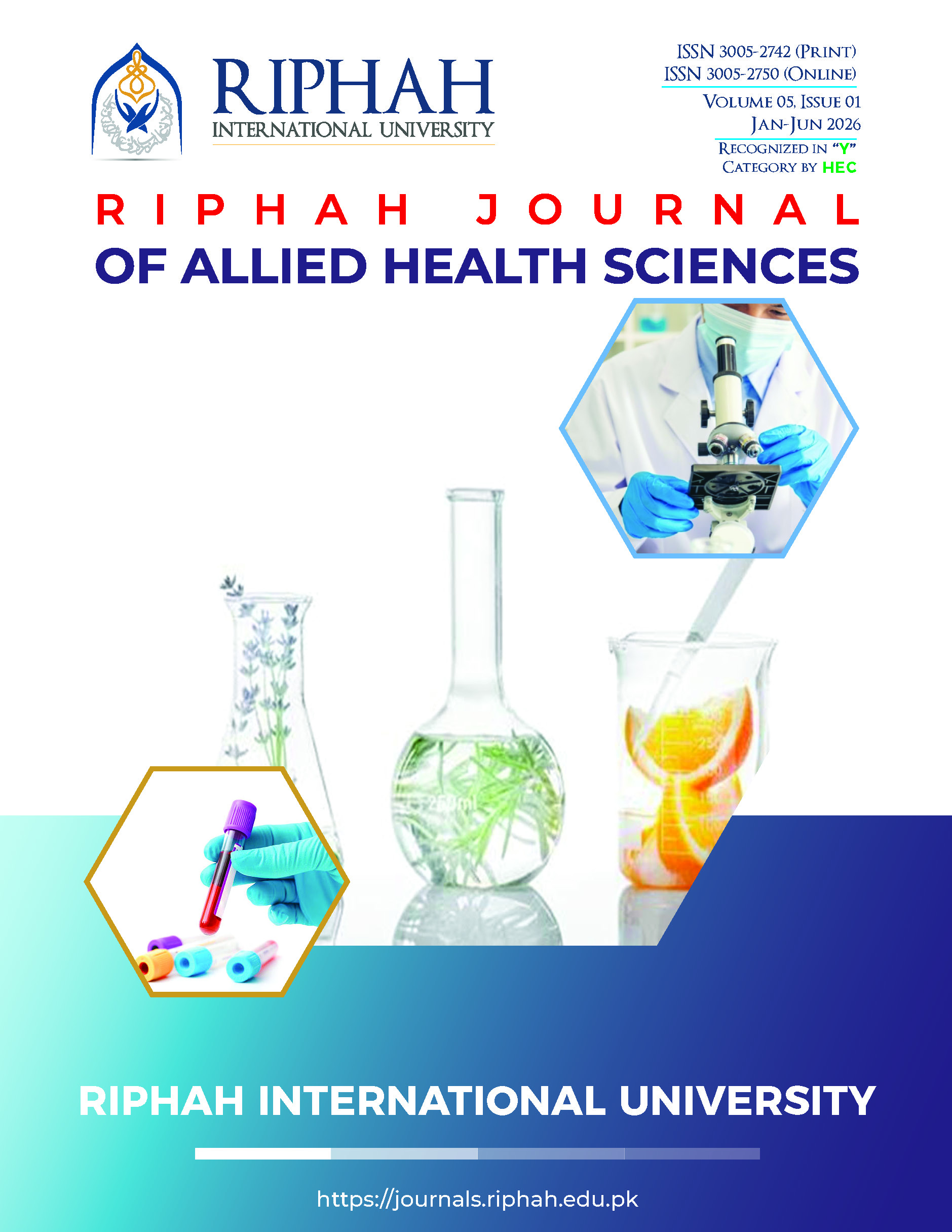 					View Vol. 5 No. 1 (2026): RJAHS Volume 5 Issue 1
				